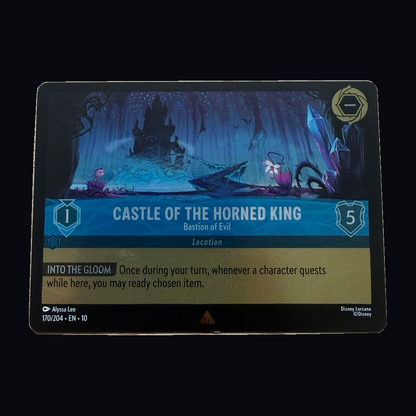 Disney Lorcana: Castle of the Horned King – Bastion of Evil 170/204 – Whispers in the Well – Near Mint – actual front