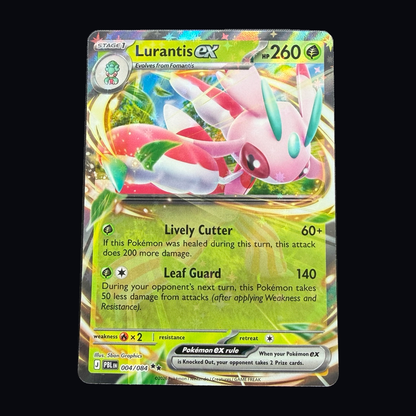 Pokémon: Lurantis ex 004/084 – Pitch Black – Near Mint – actual front