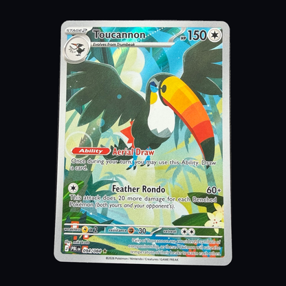 Pokémon: Toucannon 094/084 – Pitch Black – Near Mint – actual front