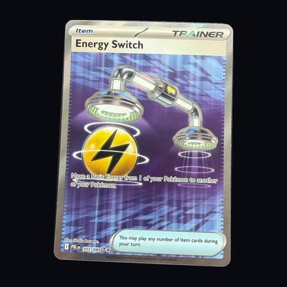 Pokémon: Energy Switch 107/084 – Pitch Black – Near Mint – actual front