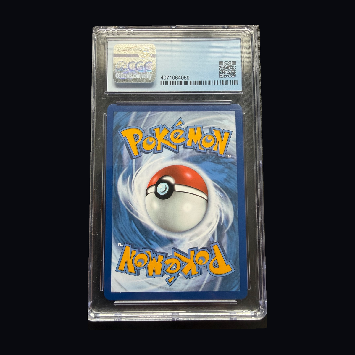 Pokémon: Mew ex 88/92 – Celebrations Classic Collection – CGC 9.5 – actual back