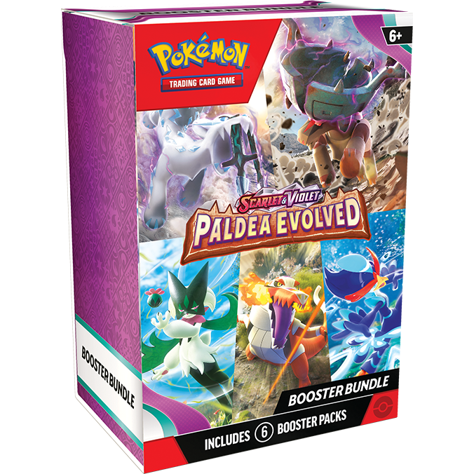 Pokémon TCG: Scarlet & Violet—Paldea Evolved Booster Bundle