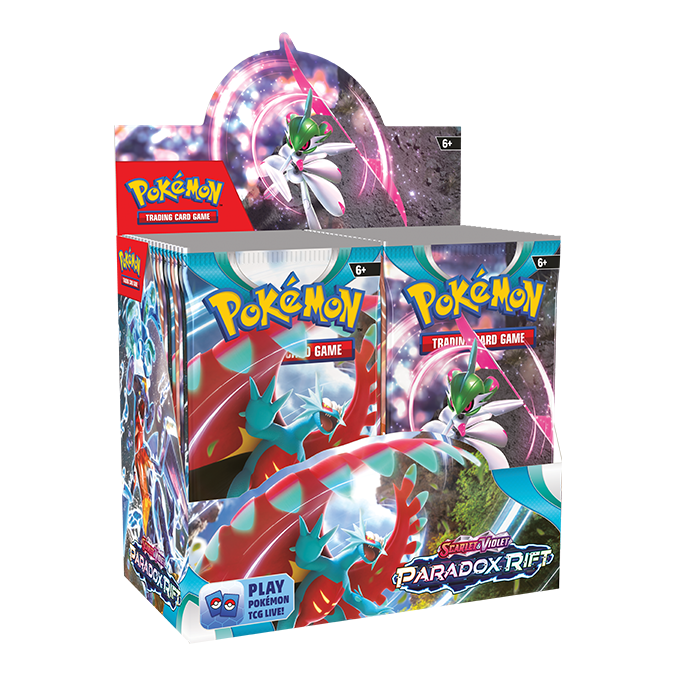 Pokémon TCG: Scarlet & Violet—Paradox Rift Booster Display