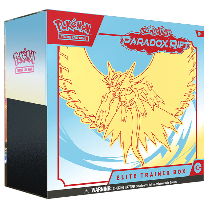 Pokémon TCG: Scarlet & Violet—Paradox Rift Roaring Moon Elite Trainer Box